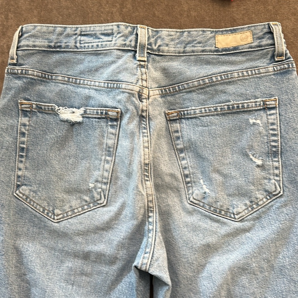 AG Adriano Goldschmied Saige High Rise straight jeans - Picture 7 of 7